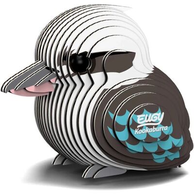 Kit Modèle Oiseau Eugy - 3D Carton - 6+ - Publicité Kit Modèle Oiseau Eugy - 3D Carton - 6+ - Publicité