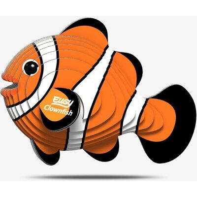 Eugy Clownfisch 3D Puzzle - Meeres Tier / Fisch - Kreatives Spielzeug Eugy Clownfisch 3D Puzzle - Meeres Tier / Fisch - Kreatives Spielzeug