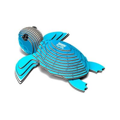 Puzzle 3D Tortue Eugy - Modèle animalier éducatif écologique - Publicité Puzzle 3D Tortue Eugy - Modèle animalier éducatif écologique - Publicité