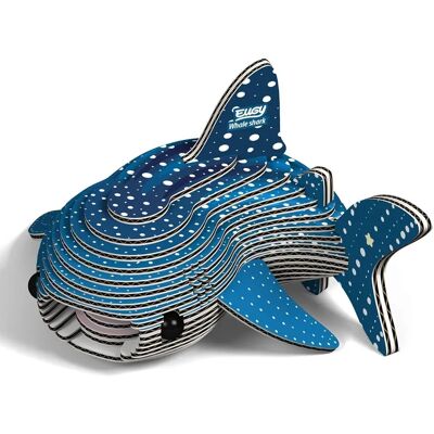Kit Modèle EUGY 3D - Requin Baleine - Carton - 6.5x10.3x5.3cm - Publicité Kit Modèle EUGY 3D - Requin Baleine - Carton - 6.5x10.3x5.3cm - Publicité