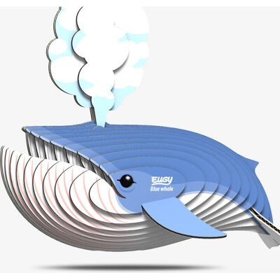 Puzzle 3D de la Baleine Bleue - Animaux - Publicité Puzzle 3D de la Baleine Bleue - Animaux - Publicité