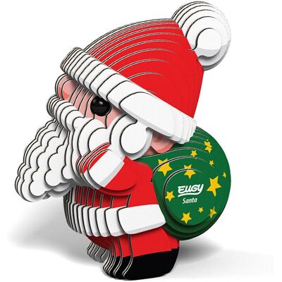 Eugy - 3D Bastelset Weihnachtsmann Eugy - 3D Bastelset Weihnachtsmann