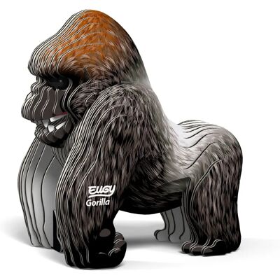 EUGY 3D Gorilla Kit Modèle en Carton - Loisir - Publicité EUGY 3D Gorilla Kit Modèle en Carton - Loisir - Publicité