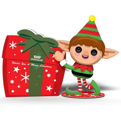 EUGY Weihnachtswichtel Modellbausatz - Pappe - 6+ Jahre EUGY Weihnachtswichtel Modellbausatz - Pappe - 6+ Jahre
