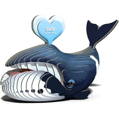Kit Maquette EUGY 3D Baleine Boréale - Animal Marin - 6+ - Publicité Kit Maquette EUGY 3D Baleine Boréale - Animal Marin - 6+ - Publicité