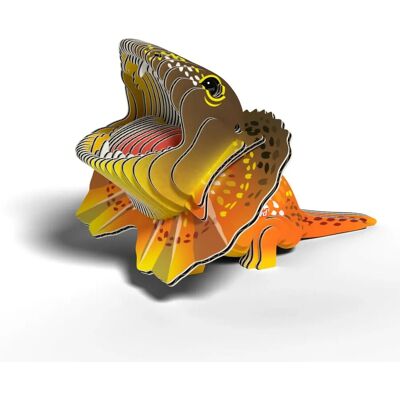 Puzzle EUGY Lézard 3D - Animal - 6+ - En boîte - Publicité Puzzle EUGY Lézard 3D - Animal - 6+ - En boîte - Publicité