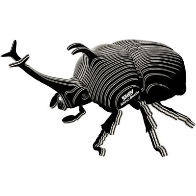 Kit modèle en carton EUGY 3D Scarabée Rhinocéros - Jouet - Publicité Kit modèle en carton EUGY 3D Scarabée Rhinocéros - Jouet - Publicité