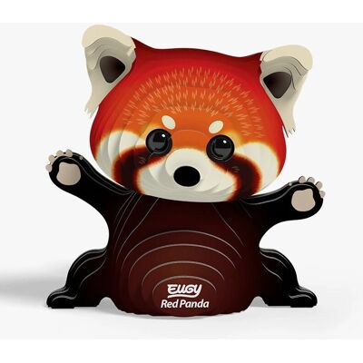 Eugy Roter Panda 3D Puzzle - 44 Stück Umweltfreundliches Bildungsspielzeug Eugy Roter Panda 3D Puzzle - 44 Stück Umweltfreundliches Bildungsspielzeug