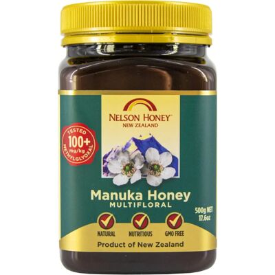 Nelson Honey Nelson Manuka Honey MGO 100+ - 500g Nelson Honey Nelson Manuka Honey MGO 100+ - 500g
