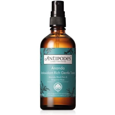 Antipodes Ananda Antioxidantti-Rikas Hellävarainen Toneri (100ml) Antipodes Ananda Antioxidantti-Rikas Hellävarainen Toneri (100ml)