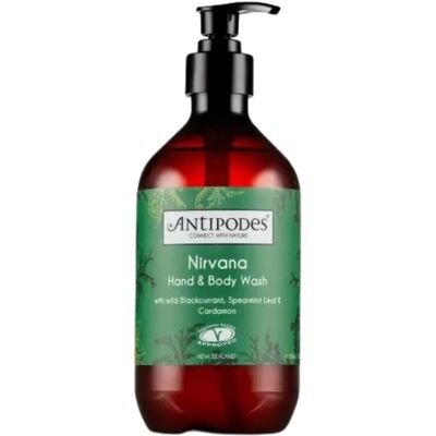 Antipodes Nirvana Liquid Hand and Body Soap - Vegan - 500ml - Moisturizing & Cleansing Antipodes Nirvana Liquid Hand and Body Soap - Vegan - 500ml - Moisturizing & Cleansing