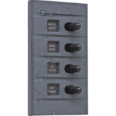 Plastimo On-off-temp 12V Switch Panel - Switch Panel Plastimo On-off-temp 12V Switch Panel - Switch Panel