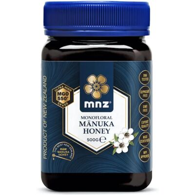 Miel de manuka cruda monofloral de Nueva Zelanda - 550+ MGO - 500 g Miel de manuka cruda monofloral de Nueva Zelanda - 550+ MGO - 500 g