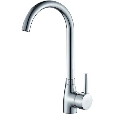 Dp Grifo Monomando Cocina - Cartucho cerámico, mangueras 400mm, cromo Dp Grifo Monomando Cocina - Cartucho cerámico, mangueras 400mm, cromo