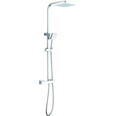 Conjunto de ducha termostático Boal - Extensible 75-125cm - Acero inoxidable Conjunto de ducha termostático Boal - Extensible 75-125cm - Acero inoxidable