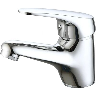 MIROYTENGO Robinet lavabo chrome - Disque céramique 40mm - Publicité MIROYTENGO Robinet lavabo chrome - Disque céramique 40mm - Publicité