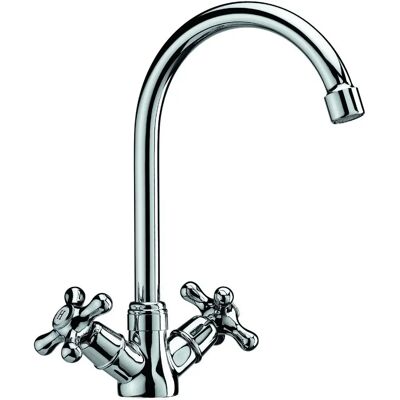 Universal de Grifería GS10062 - Cartouche en céramique, flexibles 400mm, chrome - Publicité Universal de Grifería GS10062 - Cartouche en céramique, flexibles 400mm, chrome - Publicité