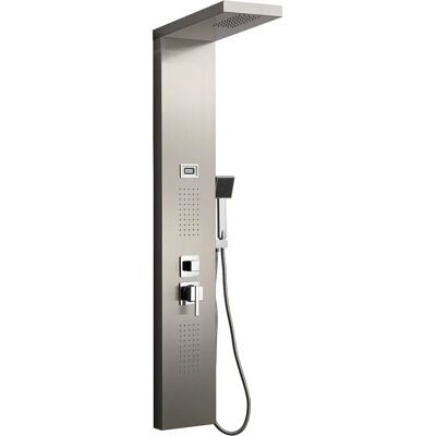 DP GRIFFIERIA S-9127 - Colonne de Douche - Acier inox, Argent - Publicité DP GRIFFIERIA S-9127 - Colonne de Douche - Acier inox, Argent - Publicité