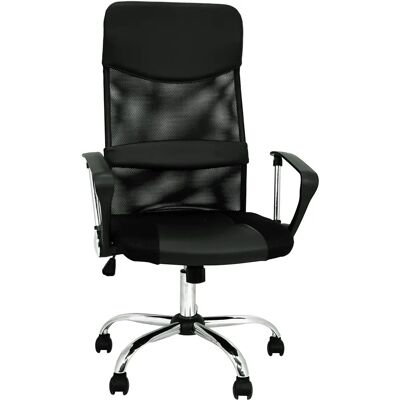 Silla de Oficina Dafne - Altura Ajustable, Negro Silla de Oficina Dafne - Altura Ajustable, Negro