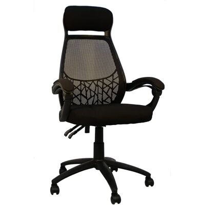 FURNITURE STYLE Silla Ergonómica de Oficina Negra - Muebles de Oficina FURNITURE STYLE Silla Ergonómica de Oficina Negra - Muebles de Oficina