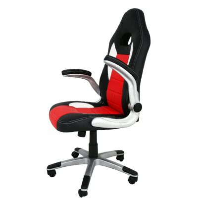 Silla de Juego Sepúlveda de La Silla Española - Negro y Rojo Silla de Juego Sepúlveda de La Silla Española - Negro y Rojo