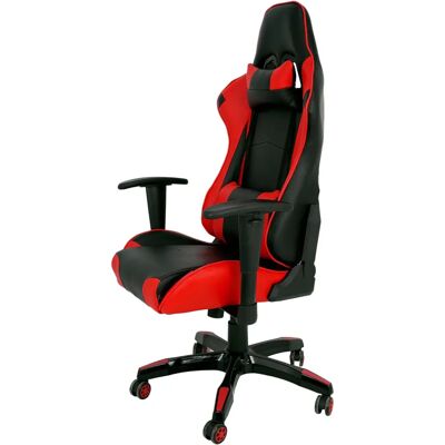 La Silla Española Peñiscola Silla de Oficina Gaming Negra/Roja La Silla Española Peñiscola Silla de Oficina Gaming Negra/Roja