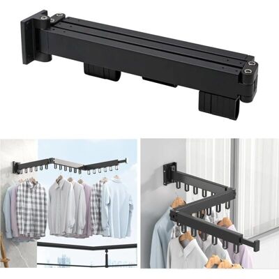 CSPARKV - 3-Level Aluminum Wall-Mounted - 3-level Aluminum - Montado en pared - Tendedero CSPARKV - 3-Level Aluminum Wall-Mounted - 3-level Aluminum - Montado en pared - Tendedero