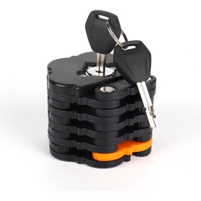 CSPARKV - Foldable Lock - 83 cm - 2 keys - Bike Lock CSPARKV - Foldable Lock - 83 cm - 2 keys - Bike Lock
