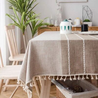 Csparkv - Beige Vintage Linen-Cotton - 135x180 cm Csparkv - Beige Vintage Linen-Cotton - 135x180 cm