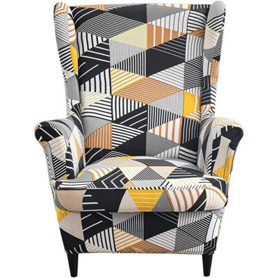 Csparkv - WingChairCover - 2 piezas - Elástica - Funda de sofá Csparkv - WingChairCover - 2 piezas - Elástica - Funda de sofá