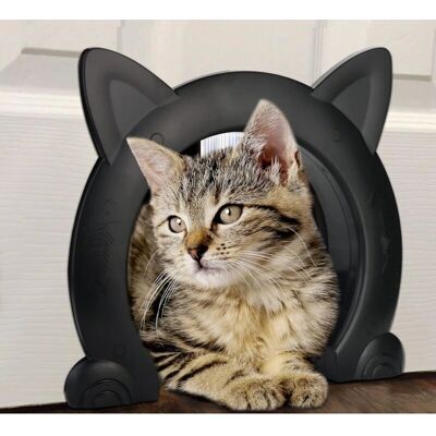 Csparkv - Cat Door Interior - Black - Cat Door Csparkv - Cat Door Interior - Black - Cat Door