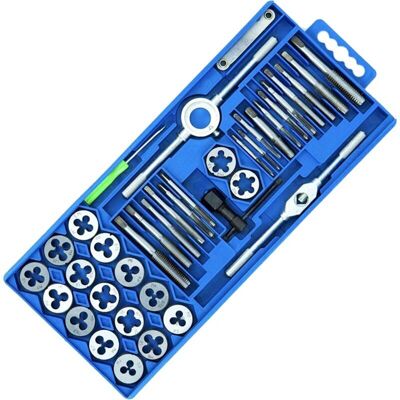 Csparkv - 40-Piece Tap Die Set - Tap and Die Set Csparkv - 40-Piece Tap Die Set - Tap and Die Set