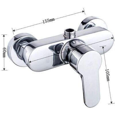 CSPARKV Grifo monomando para ducha - Shower mixer CSPARKV Grifo monomando para ducha - Shower mixer