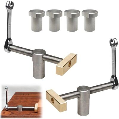CSPARKV - 2-Pack - Abrazaderas de escritorio - Carpintería - Abrazaderas CSPARKV - 2-Pack - Abrazaderas de escritorio - Carpintería - Abrazaderas