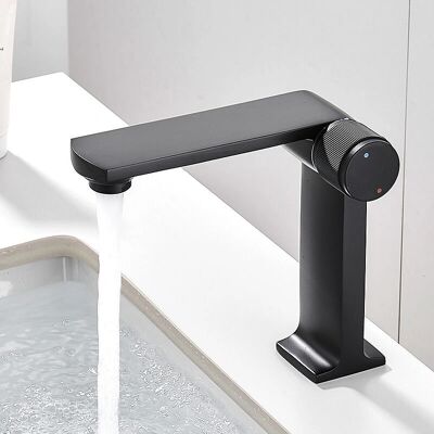GOTRAYS Brass Bathroom Faucet, Hot & Cold Mixer - Bathroom Faucet GOTRAYS Brass Bathroom Faucet, Hot & Cold Mixer - Bathroom Faucet