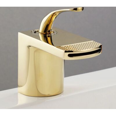 GOTRAYS - Cascade - White - Gold - Faucet GOTRAYS - Cascade - White - Gold - Faucet