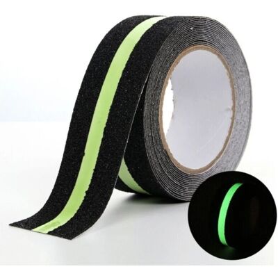 LINJOU - Glow Tape 50mm x 5m - Cinta de seguridad LINJOU - Glow Tape 50mm x 5m - Cinta de seguridad