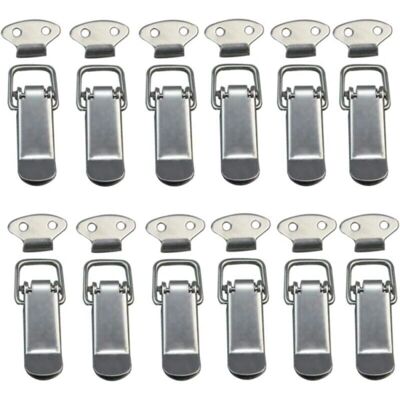 LINJOU 12 Pezzi Clip per Cappa - Lever closure - Clasp lock LINJOU 12 Pezzi Clip per Cappa - Lever closure - Clasp lock