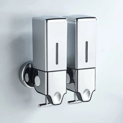 LINJOU - Dispensador de jabón - 1000 ml - ABS & SS304 LINJOU - Dispensador de jabón - 1000 ml - ABS & SS304