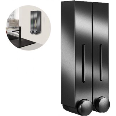 LINJOU - ShowerDispenser - 2-3 compartimentos - Montaje en pared - Dispenser LINJOU - ShowerDispenser - 2-3 compartimentos - Montaje en pared - Dispenser