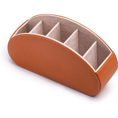 LINJOU - Marrone - PU leather - Organizador de mandos LINJOU - Marrone - PU leather - Organizador de mandos