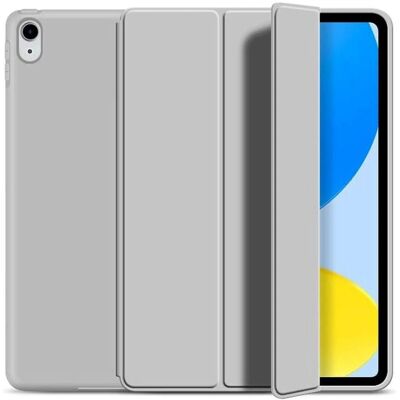 Coque pour Tablette Haffner Apple iPad 10.9 (2022) - Gris - Publicité Coque pour Tablette Haffner Apple iPad 10.9 (2022) - Gris - Publicité