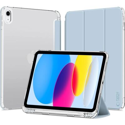 Tech-Protect iPad 11/10.9" Fedél tolltartóval - Kék / Átlátszó Tech-Protect iPad 11/10.9" Fedél tolltartóval - Kék / Átlátszó