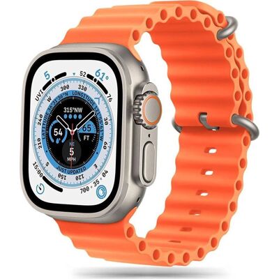 Tech-Protect Oransje Apple Watch Armbånd - Smartklokke Bånd Tech-Protect Oransje Apple Watch Armbånd - Smartklokke Bånd