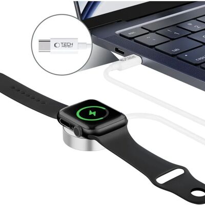 Tech-Protect UltraBoost Magnetisk Ladekabel - Apple Watch - 120cm Tech-Protect UltraBoost Magnetisk Ladekabel - Apple Watch - 120cm
