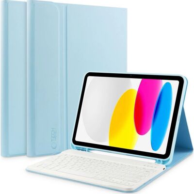 Bluetooth klávesnicový kryt pro iPad 10.9" (2022) - Modrý Bluetooth klávesnicový kryt pro iPad 10.9" (2022) - Modrý