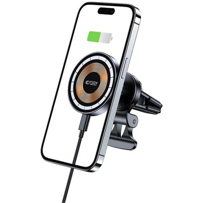Tech-Protect MM15W-V5 Auto Handyhalterung & Wireless Charger - Schwarz Tech-Protect MM15W-V5 Auto Handyhalterung & Wireless Charger - Schwarz