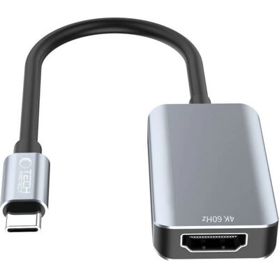 Tech-Protect UltraBoost USB-C auf HDMI Adapter - 4K 60Hz, Schwarz Tech-Protect UltraBoost USB-C auf HDMI Adapter - 4K 60Hz, Schwarz