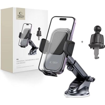 Tech-Protect V6 Autohalterung - Universell, 360° Drehbar, Verstellbarer Arm Tech-Protect V6 Autohalterung - Universell, 360° Drehbar, Verstellbarer Arm