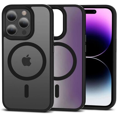 Funda MagSafe para iPhone 15 Pro de Tech-Protect - Negro Funda MagSafe para iPhone 15 Pro de Tech-Protect - Negro